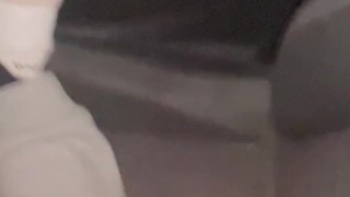 Homemade sex in my friend's car! Next to the road on public roads!