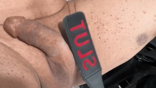 Strap On Stories - Day 75 Testing out my new Electric Wand on a Man Whore.