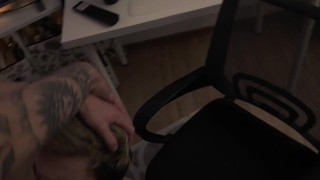 пригласил в гости друга и жестко выебал