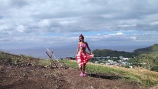 Weekend in the nature with new chemistry teacher who has predator instead penis