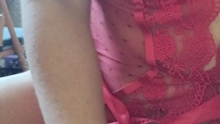 Sentones después de bañarme.