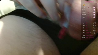 Chastity wand precum + release