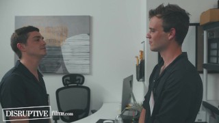 DisruptiveFilms - Trailer Park Jocks Ass Fuck Before Frat Party - Scott Finn, Grayson Lange