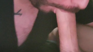 I suck my straight friend's monstercock