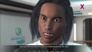 Twyla - adult visual novel. Sci-fi story