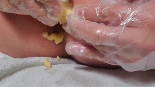 【再投稿】アナルにバナナを挿入して排泄