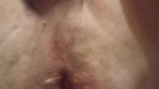 Extreme insertion sexy gaped asshole refuses to let go orange (it feels amazing)