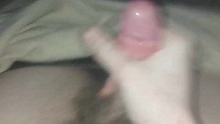 Sexy trans girl blowing her load and moaning for Mommy