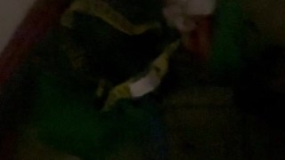 Jakol sa construction site (muntik ng mahuli)