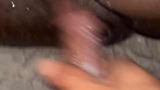 I love teasing my bestfriends thick creamy pussy sister till she squirt💦🥵