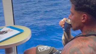Exhibicionist Cock In The Boat