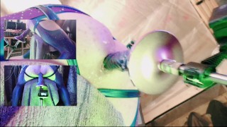 Deep Anal Lovin Lion's Ass with long Purple