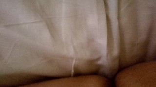 POV: Cuck Left Alone With the Bull (helping him cum all morning)