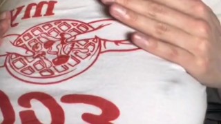 POV: Blonde student seduces a friend