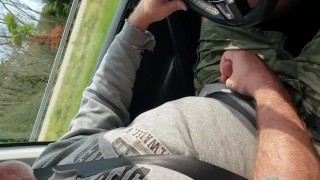 CAR JERKING! Getting jerked off in a car cumpilation!!