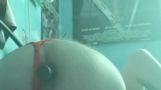 Bikini Bitch, is a real slut. Imagines to be Gangbanged