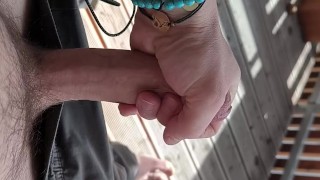 Balcony Jerkoff