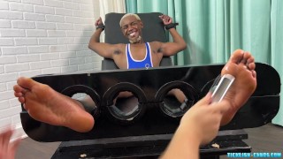 Sexy Jessi Feelers Gets A Hard Dick During Tickle Torment