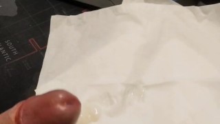 Praising his slut for helping daddy cum