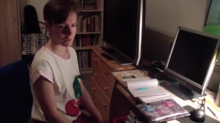 Young shy student´s fantasy with her tutor part 1
