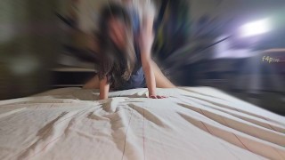 "I like the taste of cock." Latina learns to suck a dick. Hard and passionate painful anal sex.