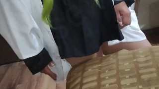 Mi amiga Otaku infiel me deja follarla después de la convención parte 1 1