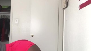 👋🏽Black gay got horny after intense workout.
