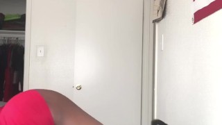 👋🏽Black gay got horny after intense workout.