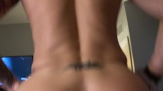 I gave my room key to a gorgeous blonde at the hotel bar and she suprised me an hour later.