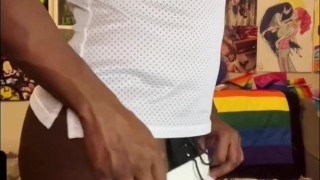 GRWM SFW Striptease Jockpussy Trans Tight End/Wide receiver takes a knee 4 football coach sports