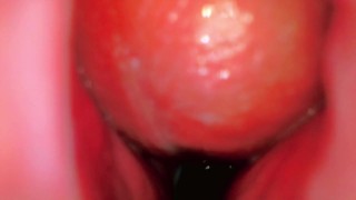 🏆 Best Camera Inside Pussy Porn - Huge Creampie In Blonde Model From Her Cervix’s POV😍🎥 - Couple