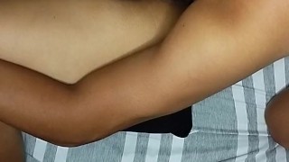 My neighbor lets me fuck her in her little pussy