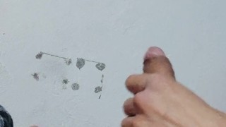 Exciting handjob, at home alone masturbating until cumming