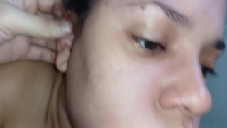 making the bitch's mouth fill with so much creampie that she wants to regurgitate it esperm🍌🥛🫦🤤