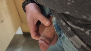 Had hard time pissing I got shy