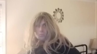 Crossdresser sissy femboy slut tease