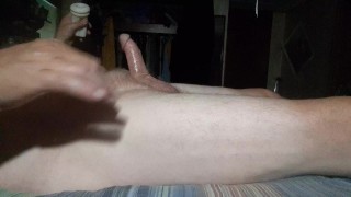 Dodgechargerpppppp edging dick with toy and showing ass