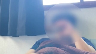 朝ムラムラして学校に行く前にオナニーをする