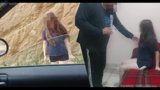 Encuentra a morra putipobre y le ofrece dinero por llenarla de semen y preñarla