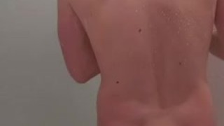 shower time at the gym, waiting for you to walk in on me
