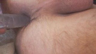 From straight to bi . First anal play toy ever