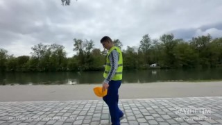 Ondrej Seno jerk off in public restroom (known as Rico Loko, Charlie Reed, Paul Mason, Tony Sweet)