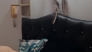 fucking with scissors with my wife, licks her pussy and I ride on her pussy