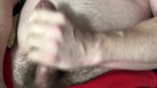 Post gym jerk off session dilf