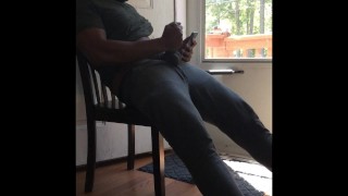 Bating and watching the neighbor