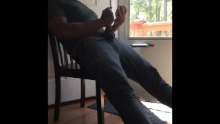 Bating and watching the neighbor