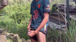 I was so horny that I sucked my own penis and came in my mouth