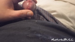 MasturbaBULL - My cock produces a lot of lube, precum