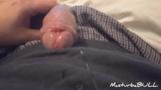 MasturbaBULL - My cock produces a lot of lube, precum