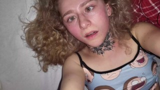 MaryJane is cummed in his face and fucked until orgasm